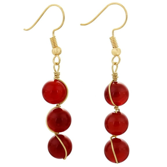 Crystal Earrings for Women  Handmade Natural Real Healing Crystals Stone Dangle Jewelry Amethyst Rose Quartz Obsidian Agate Earrings