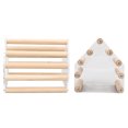 thumbnail image 3 of Casa de madera para hámster casa de hámster con aguja minimalista de madera dormitorio para dormir para jerbos ratones oso dorado conejillo de Indias ANGGREK Otros, 3 of 8
