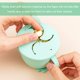 thumbnail image 5 of Snack Cup, Child Silicone Cup Snack Cup, Child Learning Feeding Food Bowl, Cup with Handle Silicone Snack Vajilla Recipiente de Almacenamiento Plato para niños Vajilla Repelente de Suciedad, Unisex Xemadio LKX-1247, 5 of 9