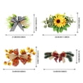 thumbnail image 3 of Flower Wooden Handicrafts Wooden Numbers Letters Door Decorations And Pendants, 3 of 8