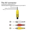 thumbnail image 2 of Cable adaptador de vídeo AV a componentes para televisor TCL (3 RCA a 3,5 mm), 2 of 5