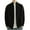 Black, variant on Wyobmus Mens Long Sleeve Cardigan Sweater Crewneck Cable Knit Zip Up Winter Solid Lounge Sweaters Beige