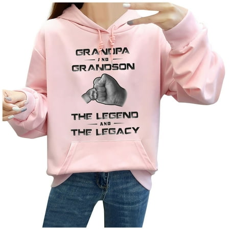 

Honeeladyy Discount Men s New Round Neck Long-sleeved Thanksgiving Day Cotton Hooded Sweater Top