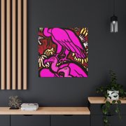 Vultures Roosting Besides - Canvas