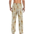 thumbnail image 2 of Top-kevin Cute Giraffe Pajama Pants Men's Pajama Bottoms Lounge Sleepwear PJs Casual Sleep Pants, 2 of 11