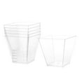 thumbnail image 3 of HLONK 25 Pcs Dessert Cup Clear Cups with Lids Disposable Plastic Individual Cheesecake Containers Transparent Pudding, 3 of 6