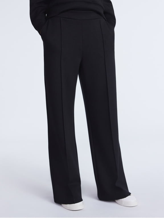 Womens and Womens Plus New Scubaknit Seamed Sweatpants, Regular and Short Lengths, Sizes XS-4X