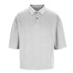 thumbnail image 5 of pstuiky camisetas para hombre, Camiseta informal holgada de punto con botones, manga corta y cuello vuelto para hombre, de color liso camisas casuales para hombre s, 5 of 6