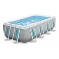 thumbnail image 1 of Intex 13ft 1.5in X 6ft 6.75in x 48in Prism Clearview Rectangular Pool Set, 1 of 1