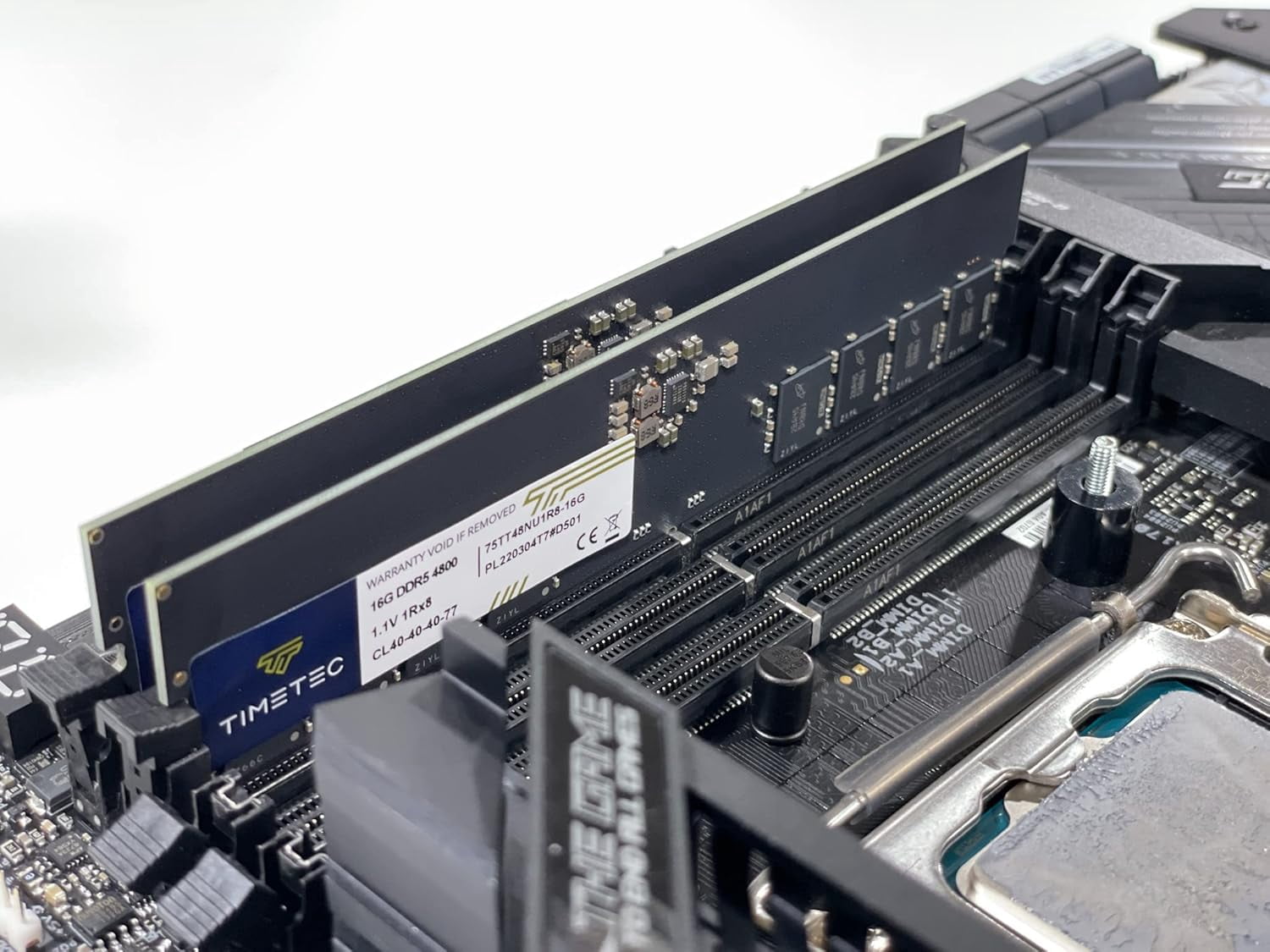 Timetec 32GB Kit (2x16GB) DDR5 4800MHz PC5-38400 Desktop RAM Memory, 288-Pin UDIMM, Unbuffered Non-ECC, 1.1V