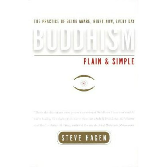 Pre-Owned Buddhism Plain and Simple (Paperback 9780767903325) by Steve Hagen