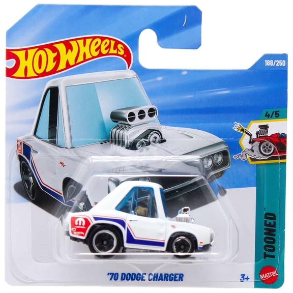 Hot Wheels Tooned '70 Didge Charger Diecast Car