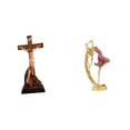 thumbnail image 1 of Estatua católica,Colección religiosa de la estatua de la Virgen María,Figura de la cruz de Jesús Escultura católica decoración,Estatua de la niña bailarina,Estatua de bailarina de, 1 of 8