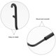 thumbnail image 3 of unbranded Colgador Metálico Negro Para Higiénico En Tablero Perforado Con Estilo Y Durabilidad, 3 of 8