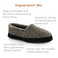 thumbnail image 4 of Acorn Men's Moc Slippers, Navy Tweed, 9-10, 4 of 4