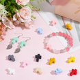 thumbnail image 4 of 24Pcs 12 Colors Silicone Beads DIY Nursing Necklaces and Bracelets Making Chewing Pendants For Teethers Cross Mixed Color 17x13x7mm Hole: 2mm 2pcs/color, 4 of 9