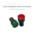 thumbnail image 2 of LED power indicator light AD16-22D/S led signal light 22DS 24v220v380v Red Green Yellow Blue White - green - style：Upgraded version；, 2 of 2