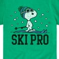 thumbnail image 3 of Peanuts - Snoopy Ski Pro - Toddler And Youth Short Sleeve Graphic T-Shirt, 3 of 6