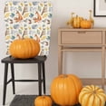 thumbnail image 5 of Thanksgiving Fox Chair Covers Set of 1 Retro Fall Hedgehog Owl Leaves Chair Back Covers Stretch Removable Washable Slipcovers Protector for Dining Room Kitchen Party Decor, 5 of 5