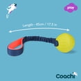 thumbnail image 4 of Pelota interactiva para perros Coachi Tuggi para tira y afloja, 4 of 7