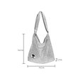 thumbnail image 4 of MAWCLOS Sac à Main pour Dames Messager Sac à Main Poignée Supérieure Multiples Poches Besaces Toile Femmes Mode Grande Capacité Blanc, 4 of 4