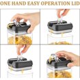 thumbnail image 4 of Kitchen Canisters Set of 7, Plastic Dry Food Canisters with Labels, Marker & 4 Spoons, Flour Sugar Canister Sets with Lids, BPA Free Kitchen Organization, Seal Tight Coffee Sugar Bowl, 4 of 9