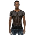 thumbnail image 2 of Camiseta de malla transparente para hombre Sexy, 2 of 5