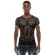 thumbnail image 2 of Camiseta de malla transparente para hombre Sexy, 2 of 5