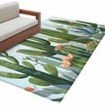 thumbnail image 2 of Rectangle Area Rug 3x5ft,Summer Green Cactus Succulent Flower Washable Carpet Non-Slip Runner Accent Rugs Indoor Floor Mat for Bedroom Living Room Decor,Tropical Plant, 2 of 9