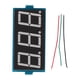 thumbnail image 1 of Voltímetro digital LED de 0,56 pulgadas con tres cables y pantalla de tres dígitos, 2 unidades, CC 5 V-90 V, 1 of 5