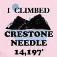 thumbnail image 2 of CafePress - I Climbed CRESTONE NEEDLE T S Infant Bodysuit - Baby Light Bodysuit, Size Newborn - 24 Months, 2 of 4