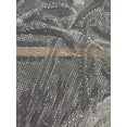 thumbnail image 3 of Confetti Dot Sequins Fabric, Sells by the Yard, Sold by Sal Tex Fabrics, White/Silver, 3 of 3
