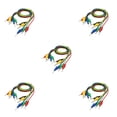 thumbnail image 2 of Redempat 5pieces Safe And Efficient Banana Plug Cable Durable Test Cable 5Set, 2 of 6
