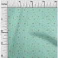 thumbnail image 1 of oneOone Polyester Lycra Fabric Leaves & Flower Floral Printed Craft Fabric BTY 56 Inch Wide, 1 of 4