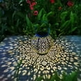 thumbnail image 1 of Go2Garden Linternas Solares Grandes Para Exteriores, Impermeables, 800 Mah, Luces Colgantes Para Jardín, Linterna Decorativa De Metal Para Mesa, Patio, Fiesta, Decoraciones Diwali, Regalo De Navidad (, 1 of 5