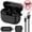 Black, variant on Replacement Wireless Charging Case for Samsung Galaxy Buds 3 SM-R530, Buds3 Charger Box w/ Charging Cable, Built-in 590mAh Lithium-ion Battery (USB C)