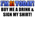 thumbnail image 3 of CafePress - 21St Birthday Men White T Shirt - Men's White Classic Cotton T-Shirts, 3 of 4