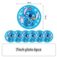 thumbnail image 4 of Vajilla de papel de Lilo Stitch para niños, decoración de fiesta de cumpleaños, taza, plato, servilleta, mantel, globos para Baby Shower, suministros para fiestas, 4 of 4