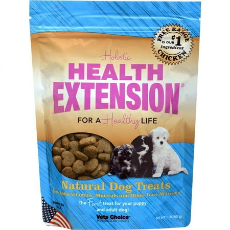 UPC: 0858755000437 | Health Extension Heart Shaped Natural Dog Treats Small