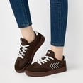 thumbnail image 7 of Ecetana Womens Walking Shoes PU Leather Low Top Tennis Shoes Non-Slip Casual Sneakers for Women, 7 of 7