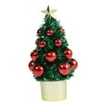 thumbnail image 4 of Estatua de árbol de Navidad, escultura artesanal para decoración del hogar, adorno para la sala de estar Verde, 4 of 9