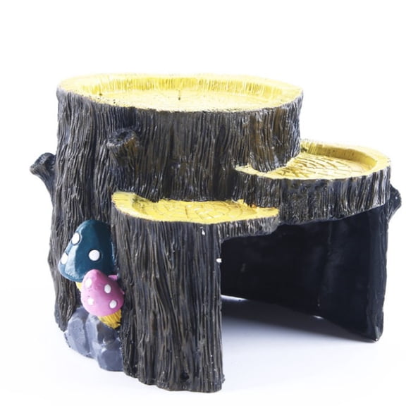 Reptile Shelter for Turtle Hideout Cave Reptile Hideaway Reptile Aquarium Decora