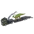 thumbnail image 2 of Camión de transporte de dinosaurios de juguete, remolque de transporte de dinosaurios 1:50, remolque de transporte de dinosaurios, remolque de transporte de dinosaurios, juguete de eficiencia óptima, 2 of 9