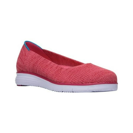 propet women's travelfit flex ballet flat, watermelon, 6 narrow (Best Basketball Shoes For Narrow Flat Feet)