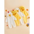 thumbnail image 3 of RUINIXCW Toddler Baby Costume Romper Cute Animal Long Sleeve Hooded Zipper Jumpsuit, 3 of 8