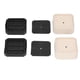 thumbnail image 3 of Juego de 8 elevadores de cama de cobertura completa, elevadores de muebles apilables a prueba de golpes para refrigerador, lavadora, Base, mesas y sillas, 3 of 14