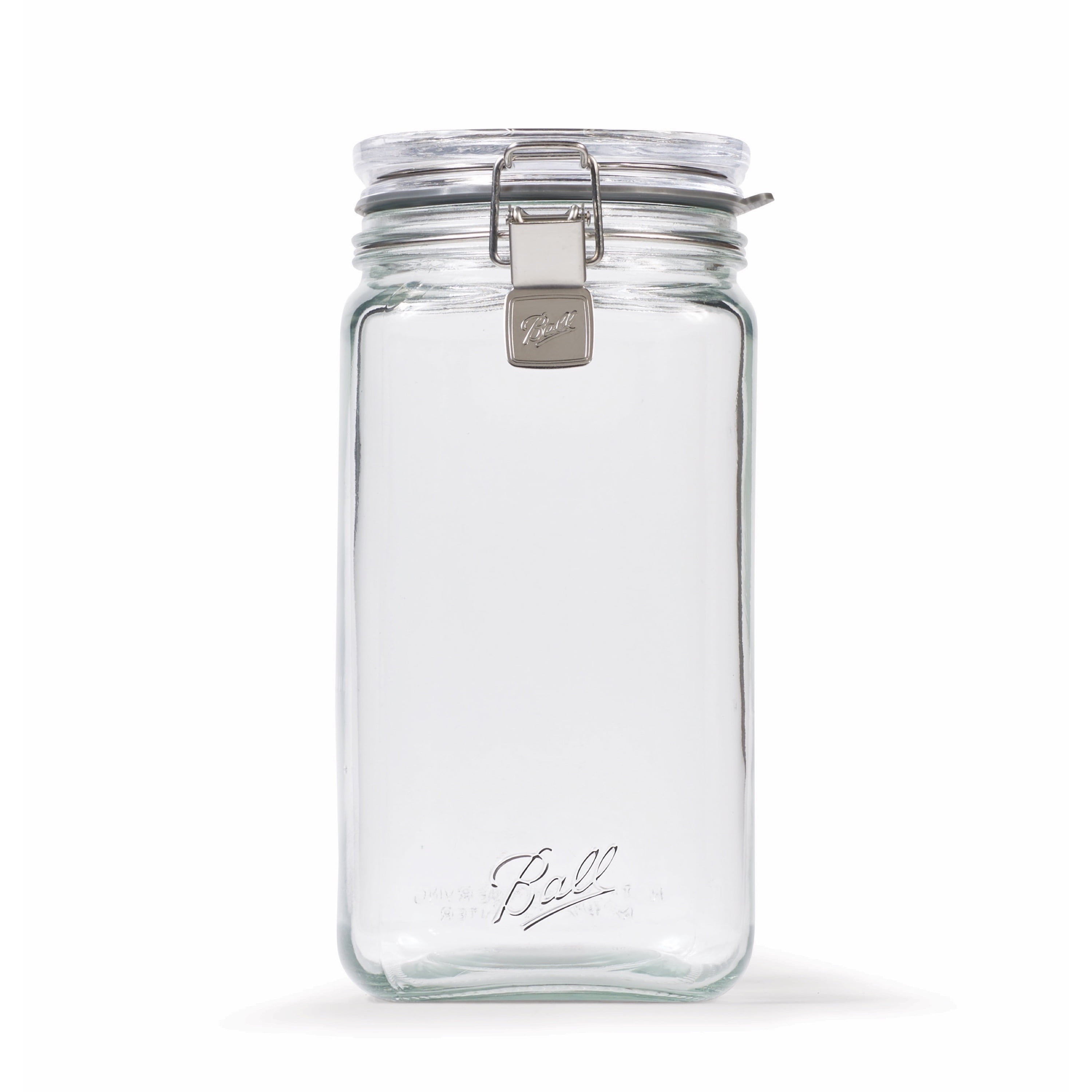 Ball Latch Jar, Glass Storage Jar, Half Gallon