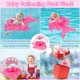 thumbnail image 5 of Flotador de piscina para bebés, flotador de natación infantil con toldo de protección solar Flotadores inflables para niños pequeños Anillo de flotadores de natación para bebés de tiburón para ju, 5 of 5