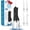 Black, variant on Water Flosser,Irrigador Dental with 4 Modes,6 Jet Tips, 300ML Tank & IPX7 Waterproof Water Flossers for Teeth(White)