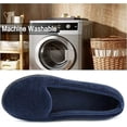 thumbnail image 3 of RockDove Women's Lightweight Chenille Closed Back Slippers, 3 of 4